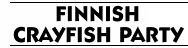 Finnish crayfish party
