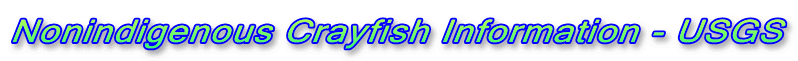 Nonindigenous Crayfish Information - USGS